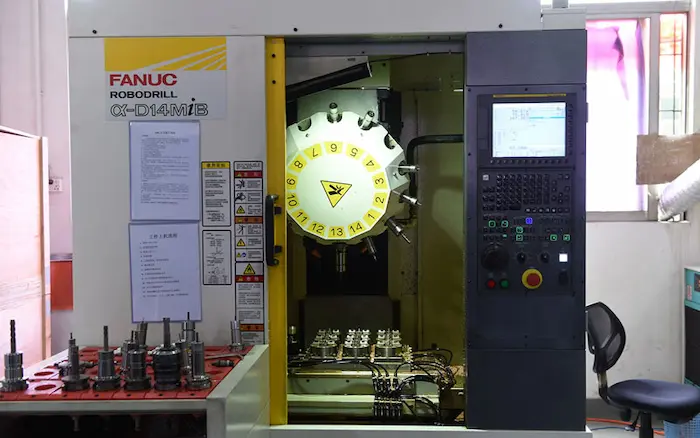 Advanced 5-axis CNC machining for high-precision mold components with micron-level accuracy.