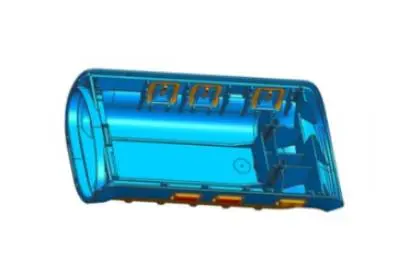 Professional 2K injection molding tooling used for high-quality multi-material plastic part production.