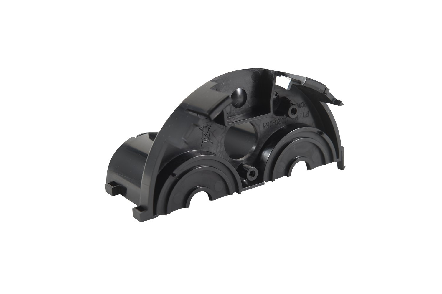 Expert PP injection molding for automotive interior parts using 0.3% shrinkage compensation to prevent warping.